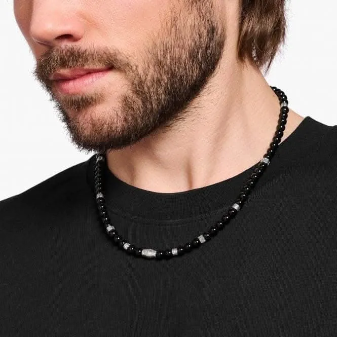 Sterling Silber Schwarzer Onyx Halskette KE2180-507-11 Thomas Sabo Halsketten