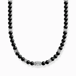 Sterling Silber Schwarzer Onyx Halskette KE2180-507-11 Thomas Sabo Halsketten