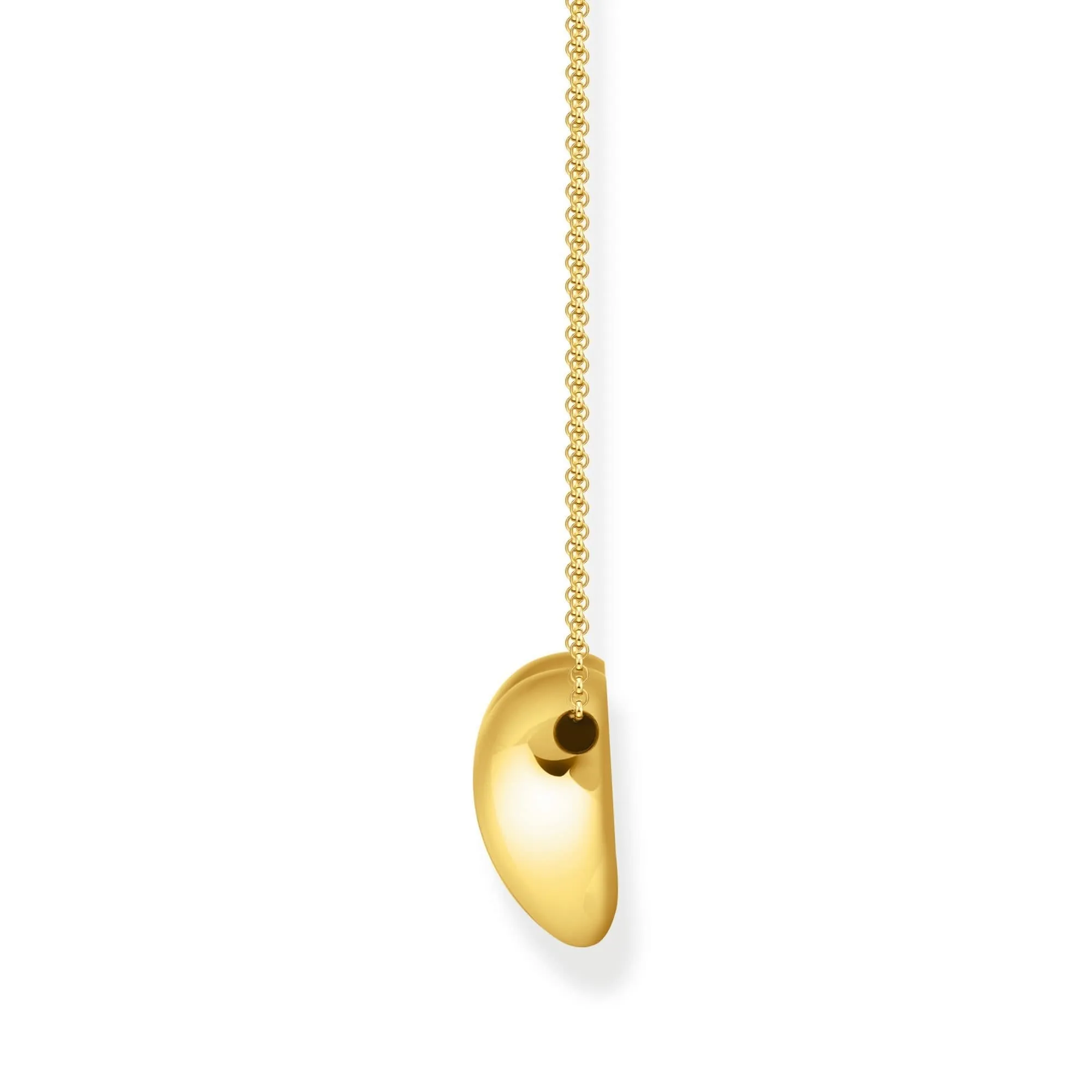Sterling Silber Kühnheit Eleganz Vergoldetes Herzförmiges Halskette KE2276-413-39 Thomas Sabo Halsketten