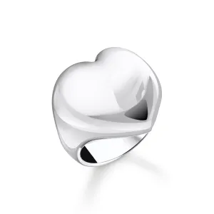 Sterling Silber Mutige Eleganz Herzring TR2471-001-21 Thomas Sabo Ringe