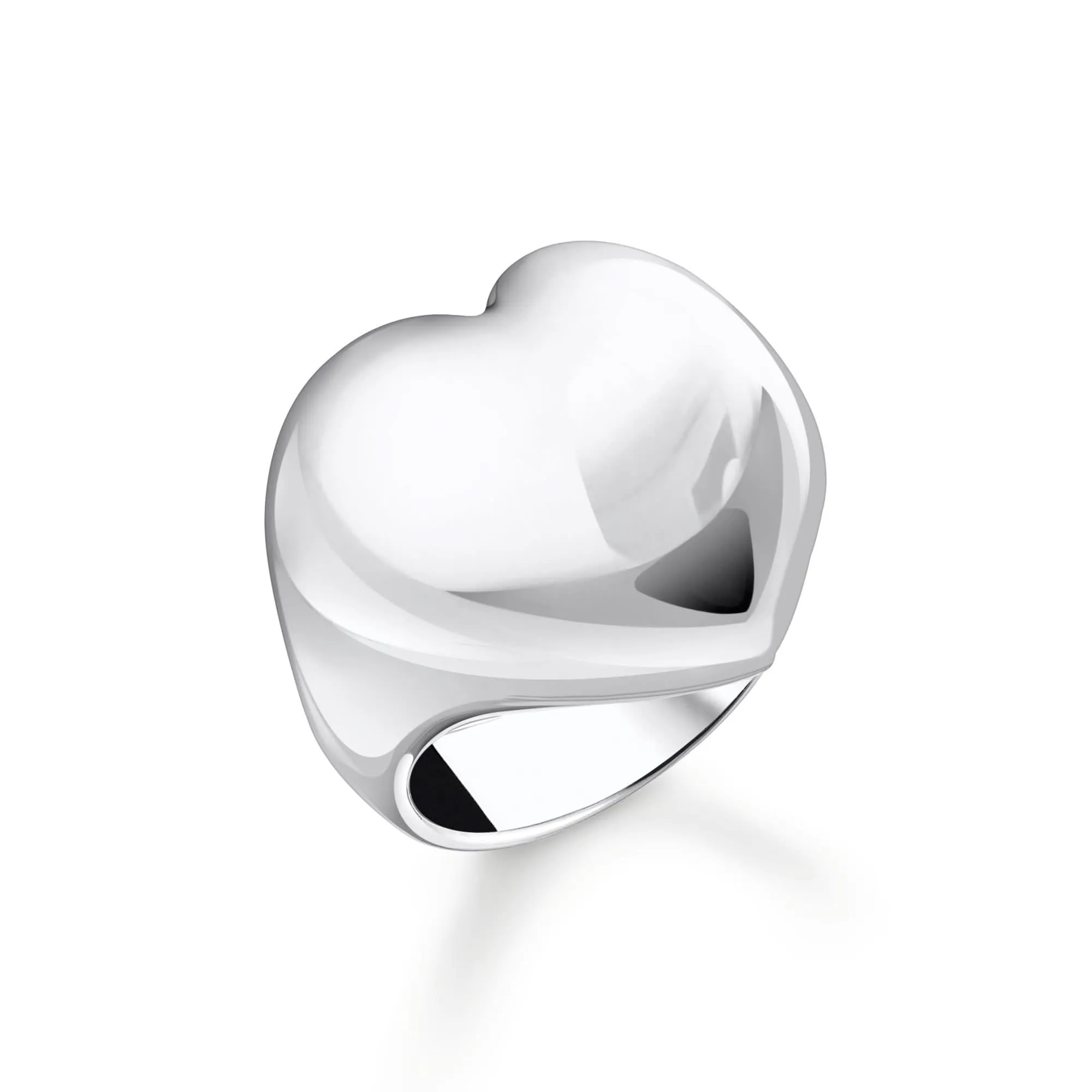 Sterling Silber Mutige Eleganz Herzring TR2471-001-21 Thomas Sabo Ringe