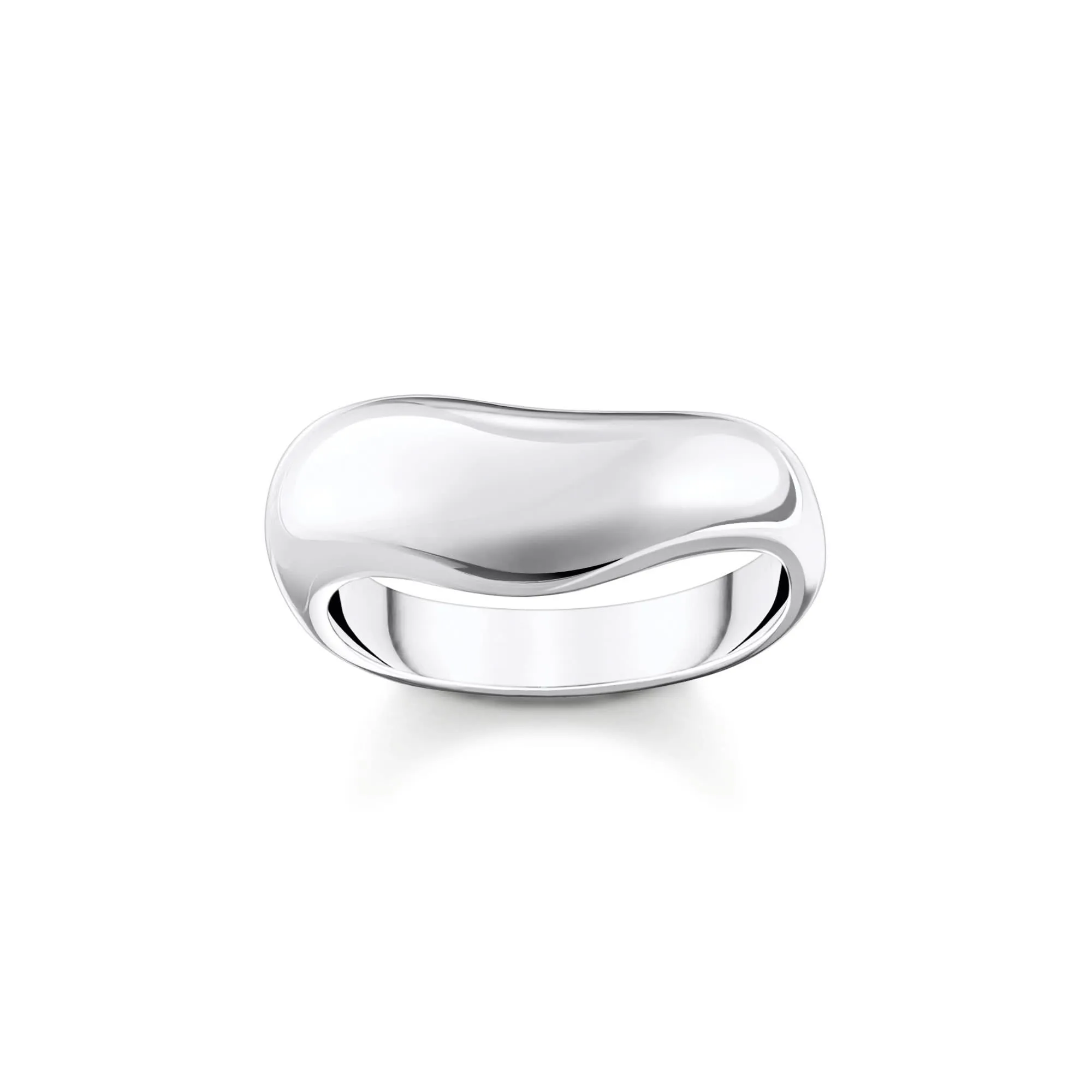 Sterling Silber Kühnheit Eleganz Organisch Geformter Ring TR2473-001-21 Thomas Sabo Ringe