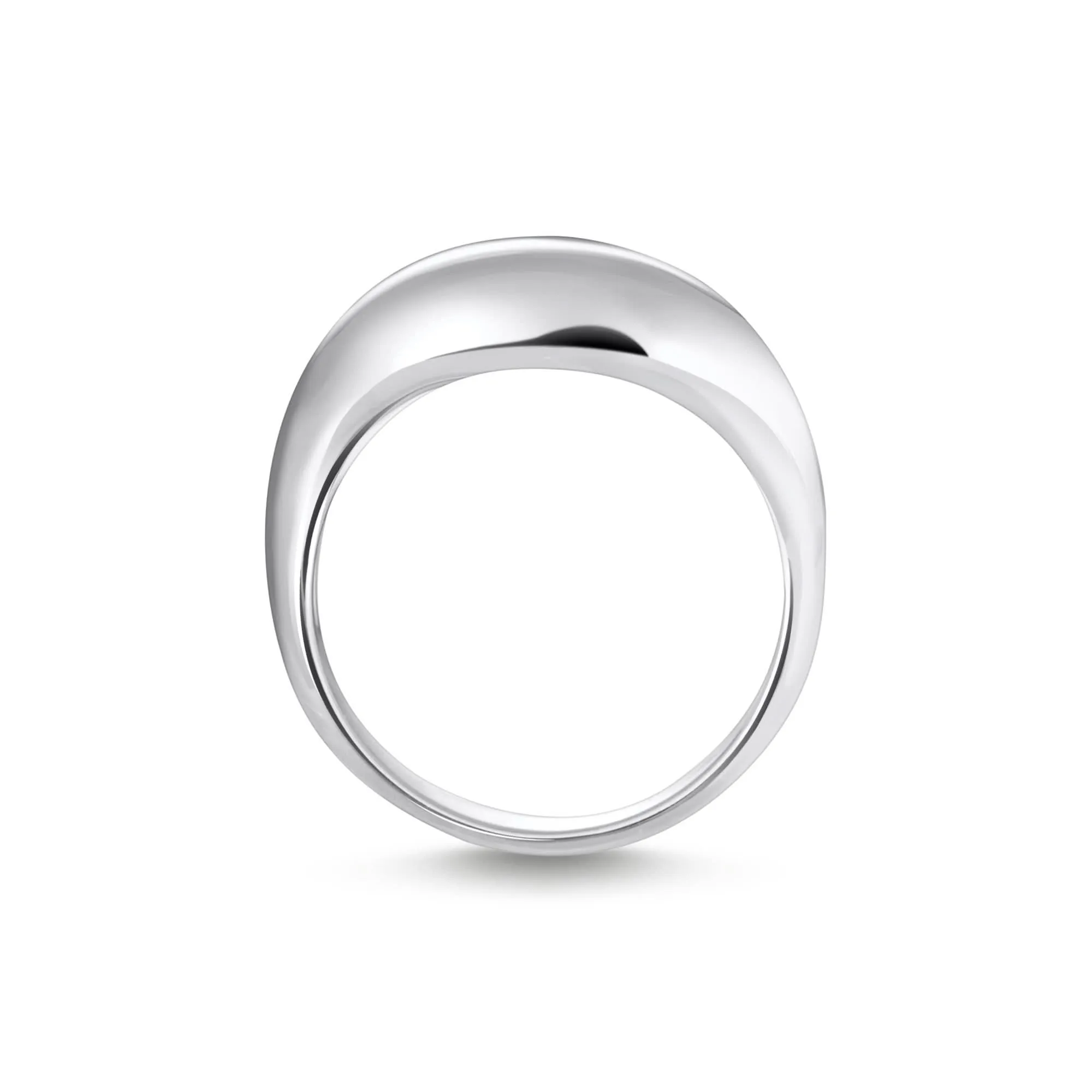 Sterling Silber Kühnheit Eleganz Organisch Geformter Ring TR2473-001-21 Thomas Sabo Ringe