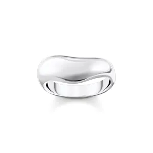 Sterling Silber Kühnheit Eleganz Organisch Geformter Ring TR2473-001-21 Thomas Sabo Ringe