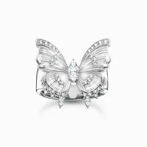 Sterling Silber Schmetterlings-Paradies Cocktailring TR2495-051-14 Thomas Sabo Ringe