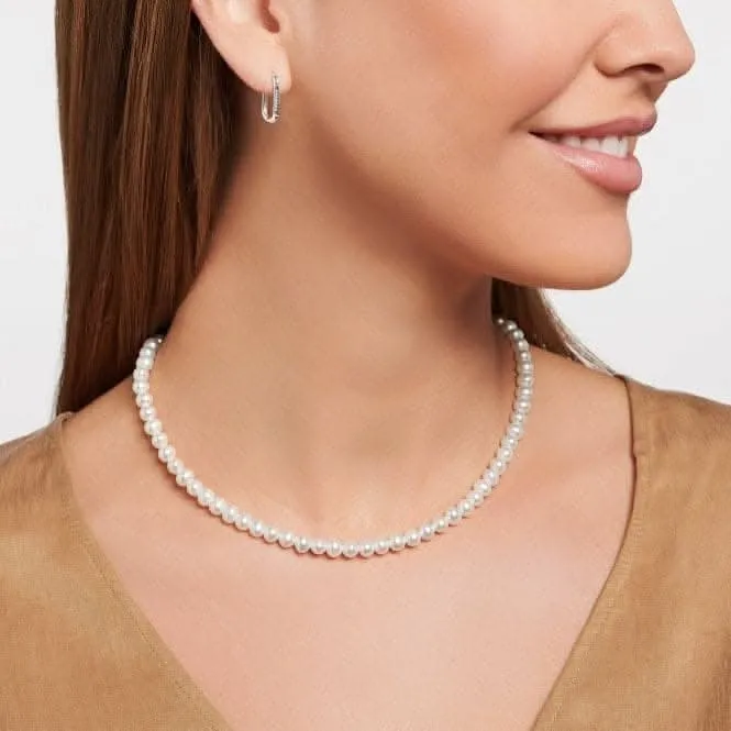 Sterling Silber Perlenkette KE2116-167-14-L45V Thomas Sabo Ketten