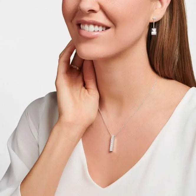 Sterling Silber Weiße Steine Halskette KE2113-051-14-L45V Thomas Sabo Halsketten