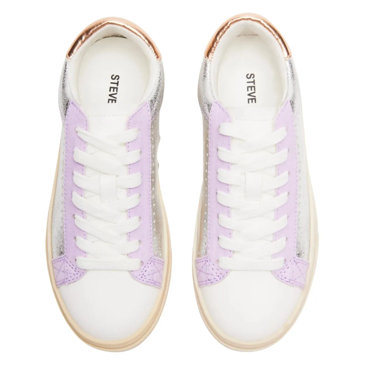 Steve Madden Girl's JMolly Silber Multi