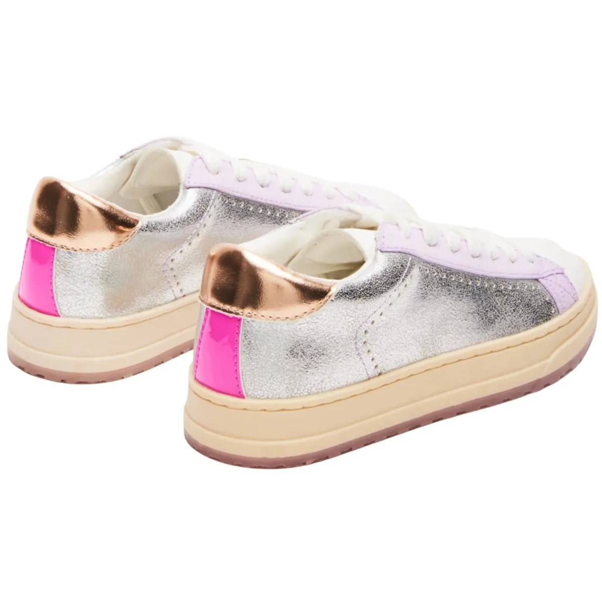 Steve Madden Girl's JMolly Silber Multi