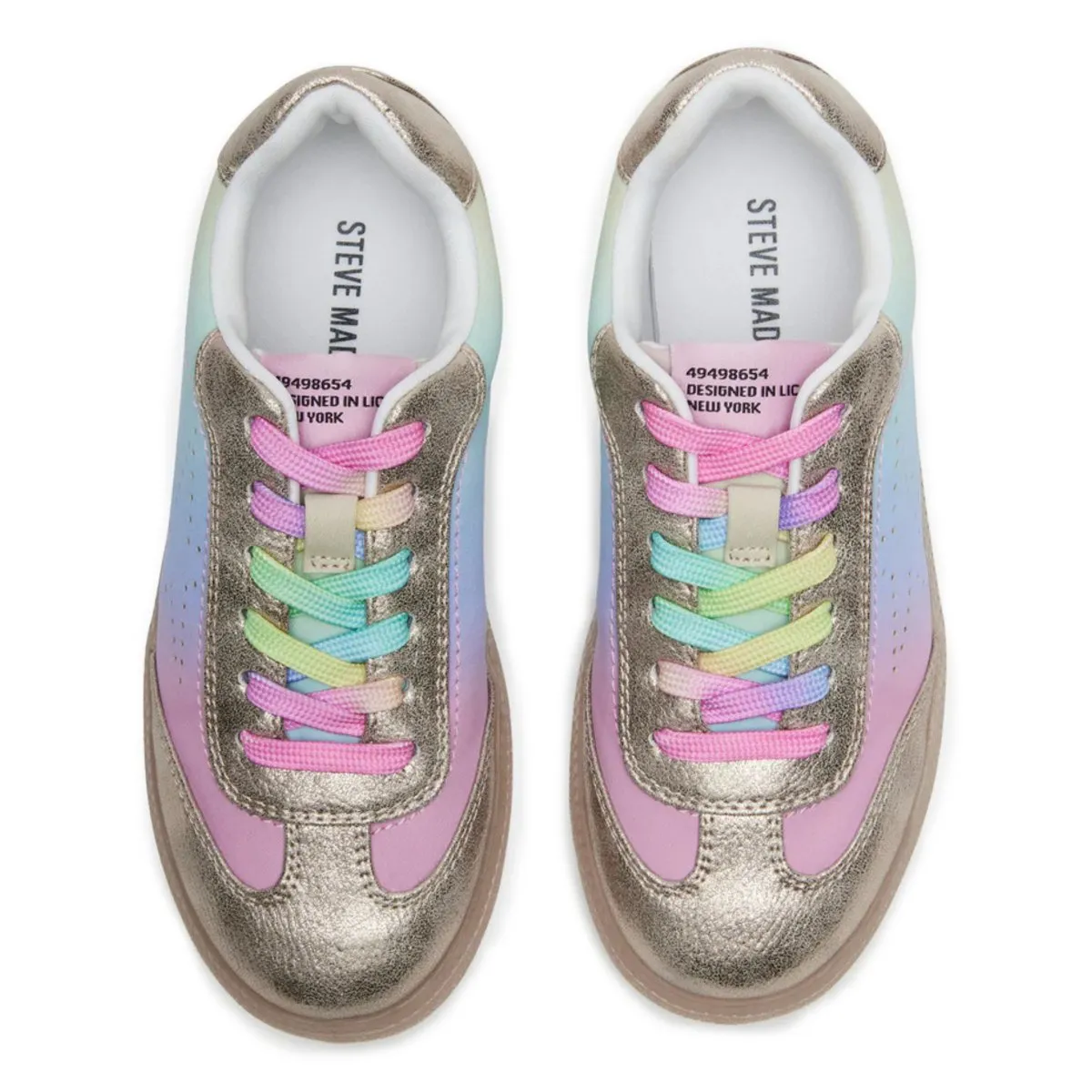 Steve Madden Girl's JQuad Pastell/Mehrfarbig