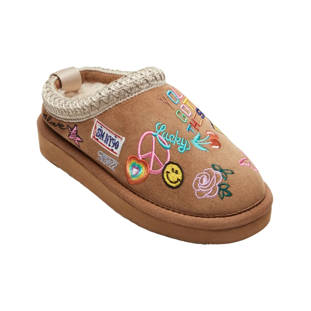 Steve Madden Girl's JSelena Kognac Emoji