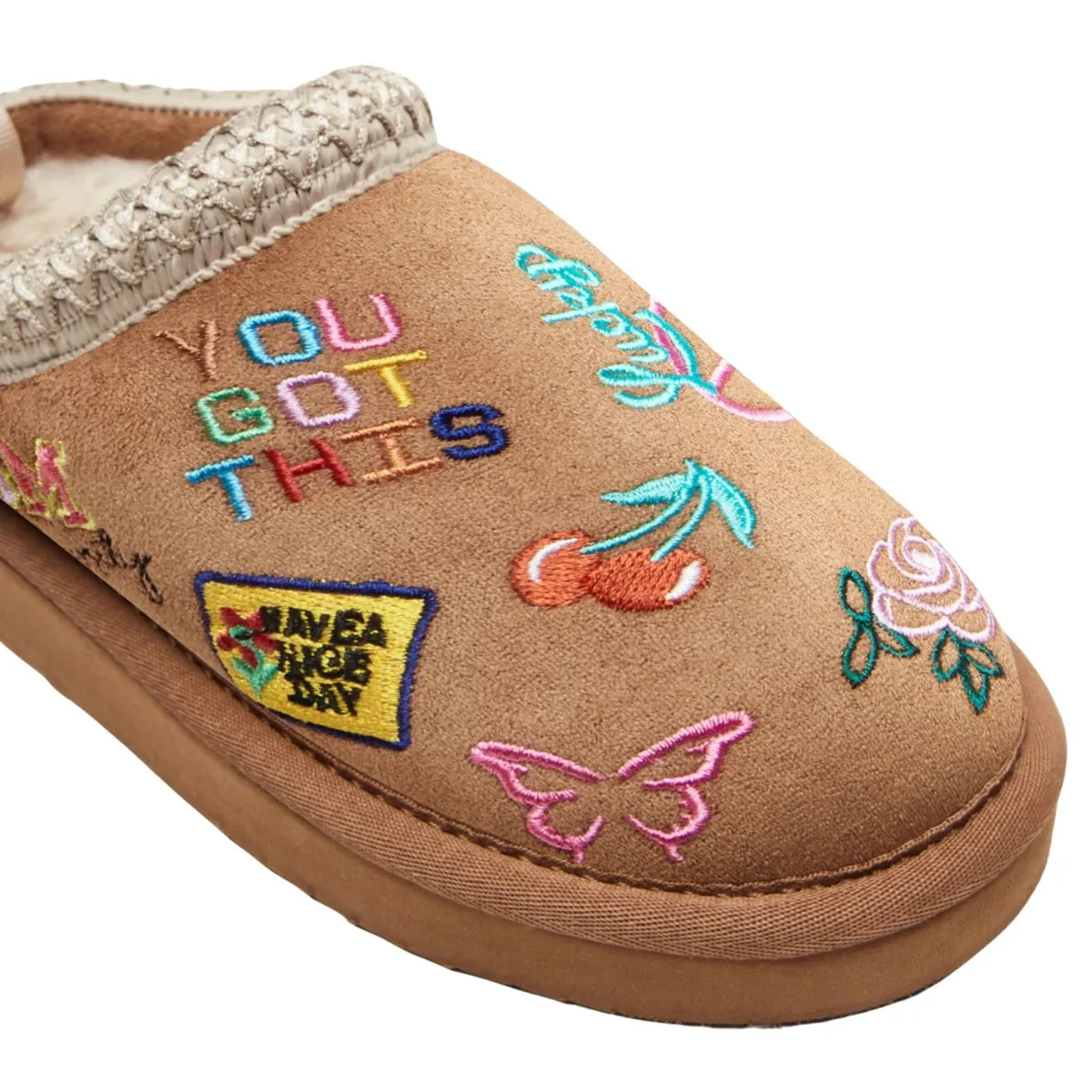 Steve Madden Girl's JSelena Kognac Emoji