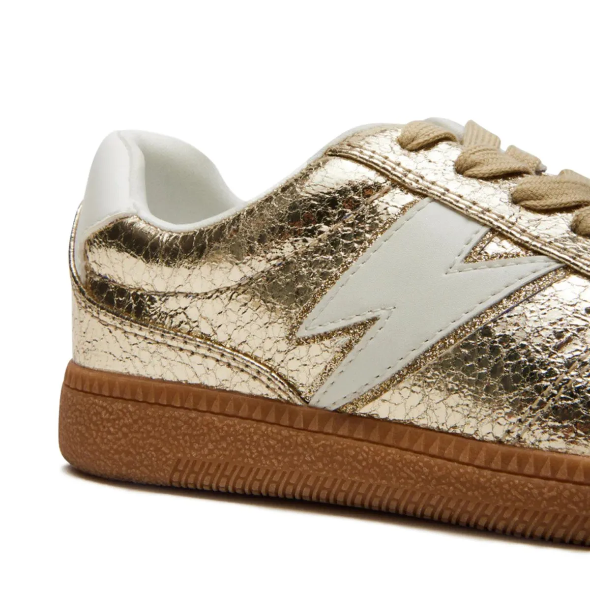Steve Madden Girl's JTrio Weiß/Gold