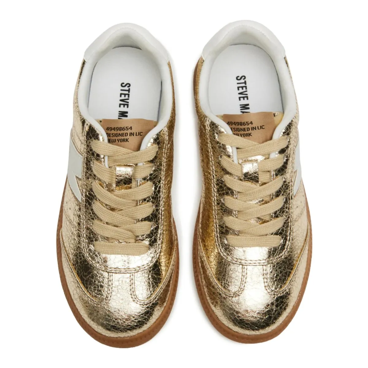 Steve Madden Girl's JTrio Weiß/Gold