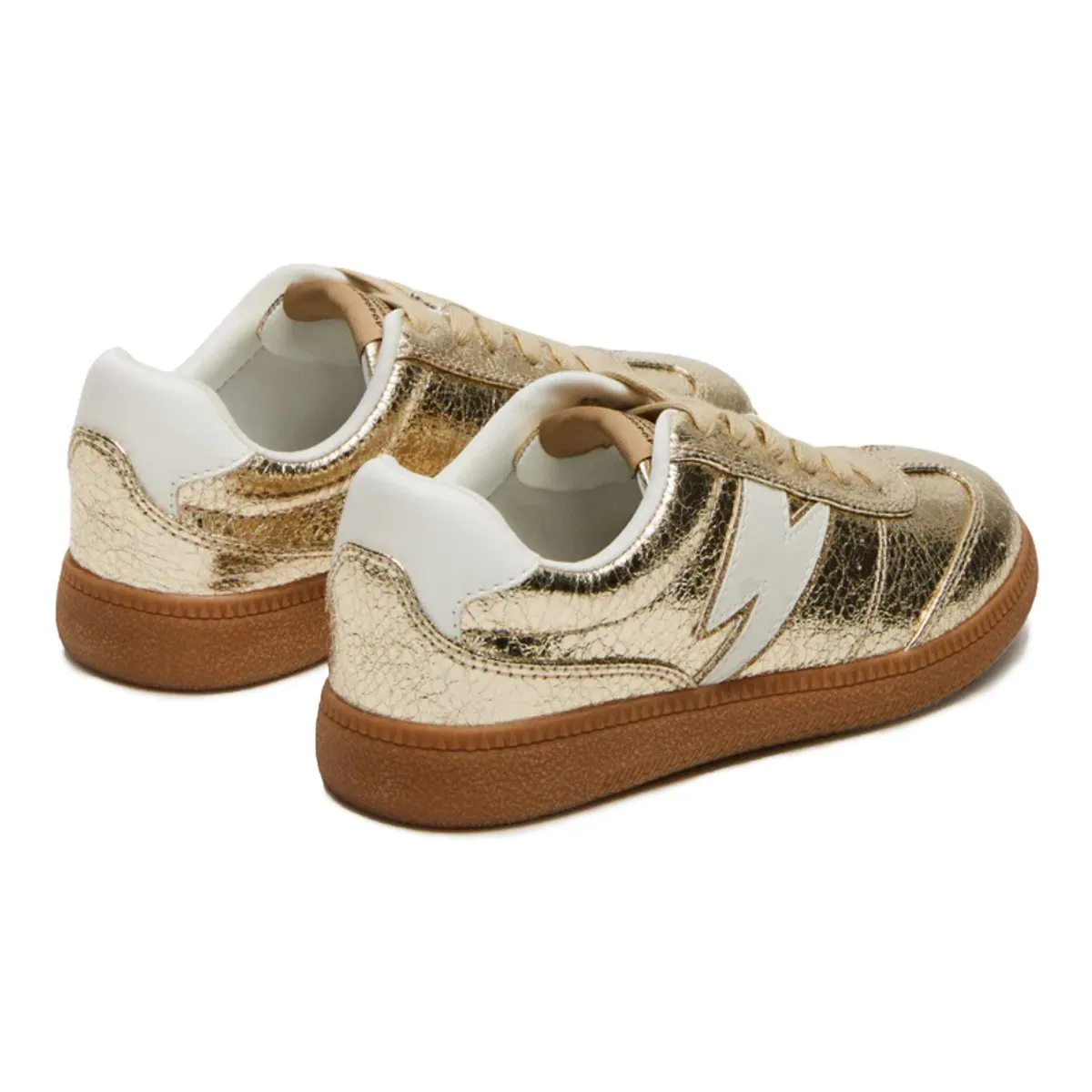 Steve Madden Girl's JTrio Weiß/Gold