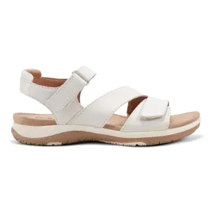 Surreale lässige Flache Sandalen mit Runden Zehen und Riemchen
