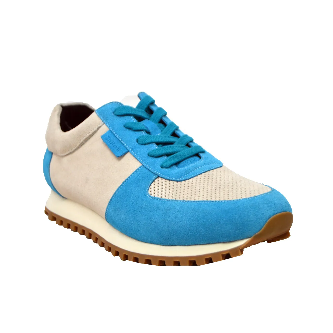 Surrey Aqua & Bone Sneakers - Stilvolle und bequeme Schuhe aus der britischen Kollektion