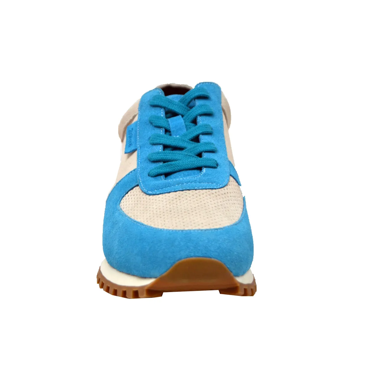 Surrey Aqua & Bone Sneakers - Stilvolle und bequeme Schuhe aus der britischen Kollektion