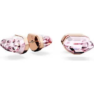 Swarovski Schmuck Swarovski Lucent Roségoldfarben Beschichtet Pink Kristall Stecker Ohrringe