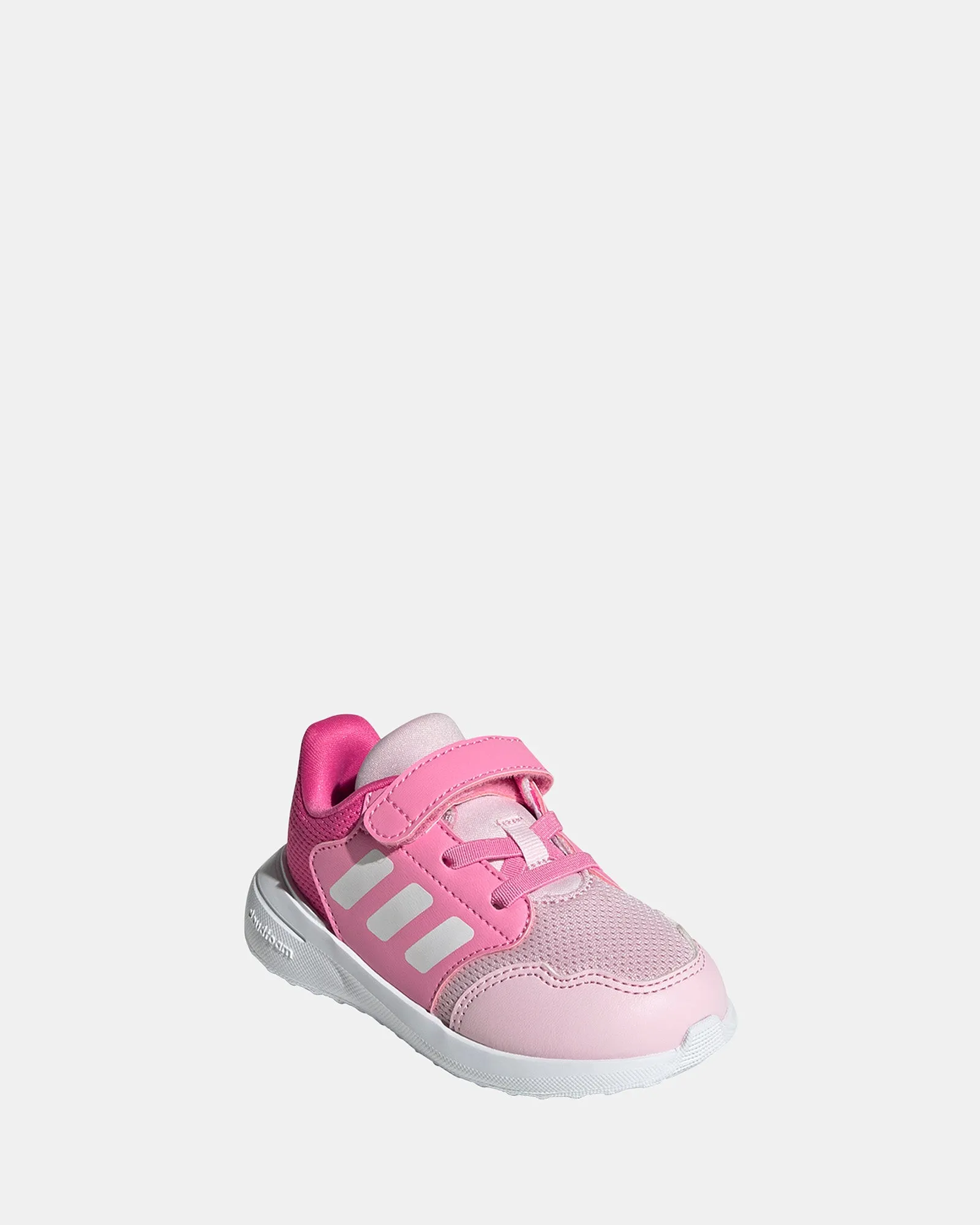 Tensaur Run 3.0 Elastische Schnürsenkel mit Selbstschnürung für Säuglinge in Rosa/Weiß