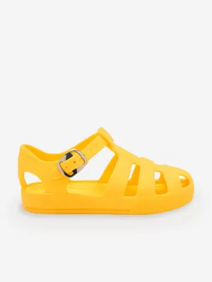 Die Bonnie Mob Kids Athena Geleeschuhe in Gelb