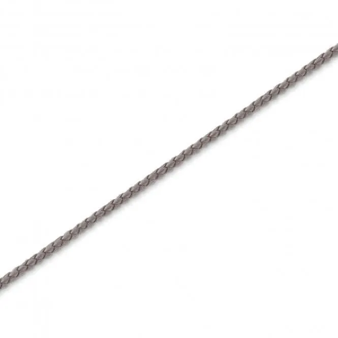 Thomas Sabo Charm Club Silber Leder Grau Halskette X0244-134-5 Thomas Sabo Halsketten