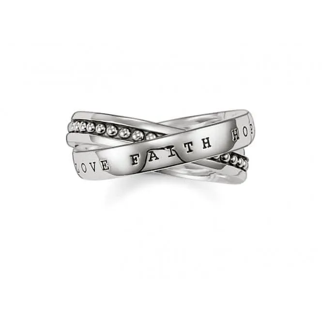 Thomas Sabo Ring Glaube Liebe Hoffnung TR1930-001-12 Thomas Sabo Ringe
