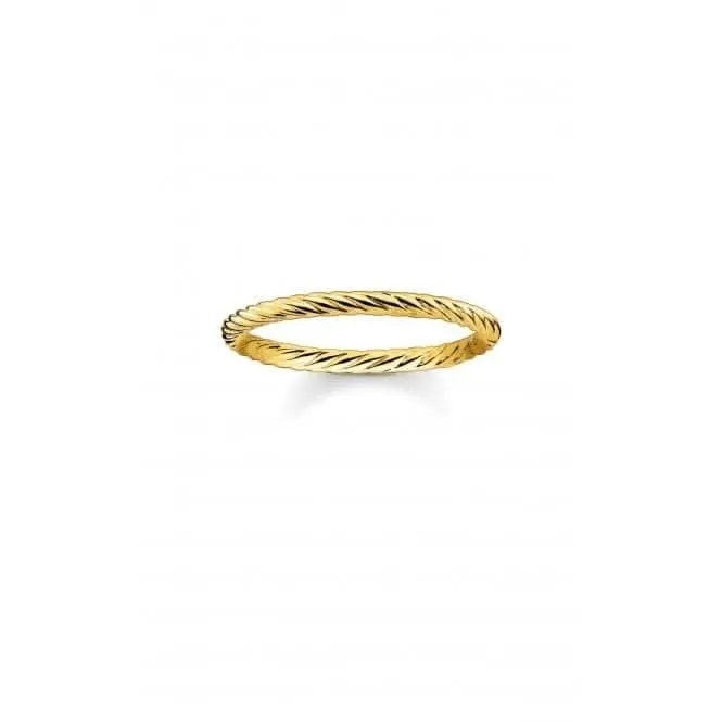 Thomas Sabo Goldkordel Ring TR2121-413-12 Thomas Sabo Ringe
