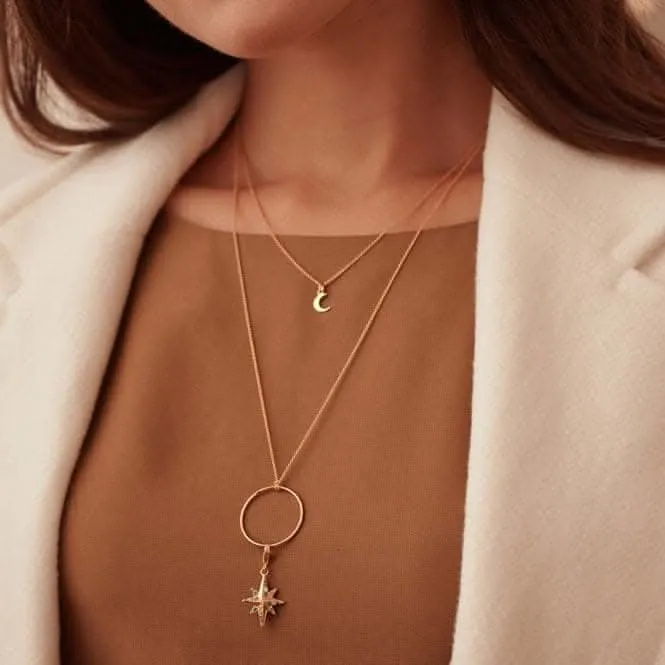 Thomas Sabo Gold Minimal Charm Halskette X0252-413-39 Thomas Sabo Halsketten