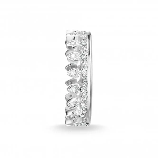 Thomas Sabo Love Anchor Ring aus Silber mit Zirkonia-Krone TR2235-051-14 Thomas Sabo Ringe