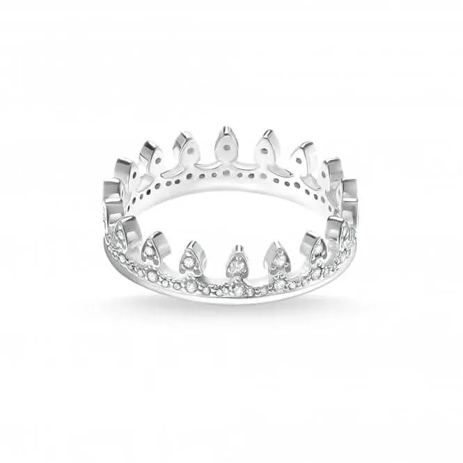 Thomas Sabo Love Anchor Ring aus Silber mit Zirkonia-Krone TR2235-051-14 Thomas Sabo Ringe
