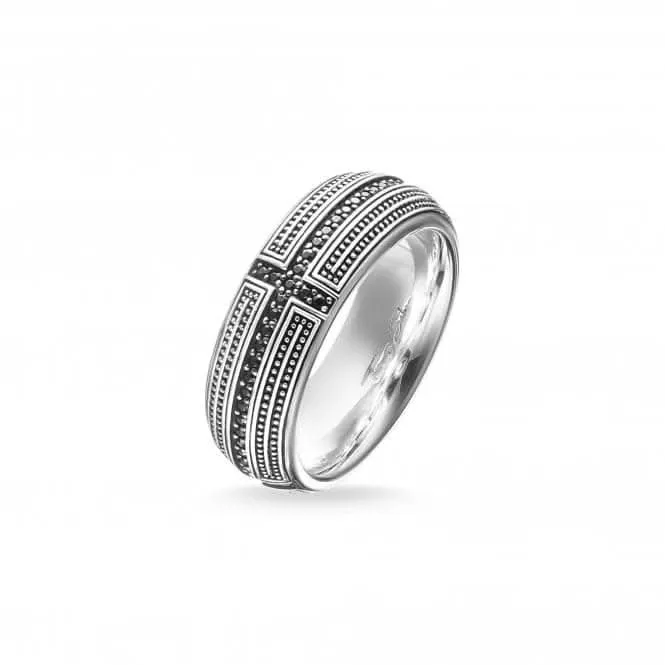 Thomas Sabo Pavé Kreuz Band Ring TR1943-051-11 Thomas Sabo Ringe