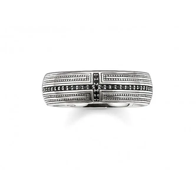 Thomas Sabo Pavé Kreuz Band Ring TR1943-051-11 Thomas Sabo Ringe