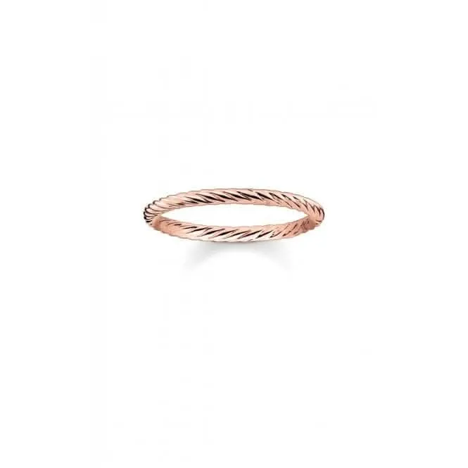 Thomas Sabo Roségold Cord Ring TR2121-415-12 Thomas Sabo Ringe