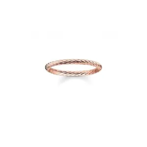 Thomas Sabo Roségold Cord Ring TR2121-415-12 Thomas Sabo Ringe