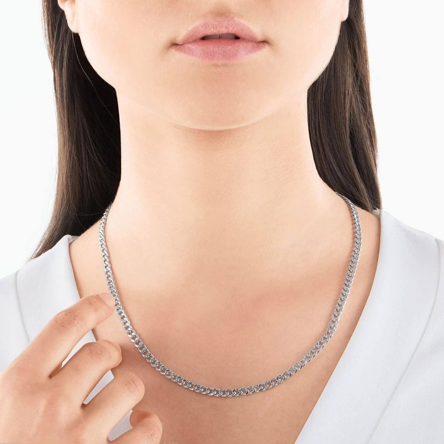 Thomas Sabo Damenketten Halskette Glieder Silber