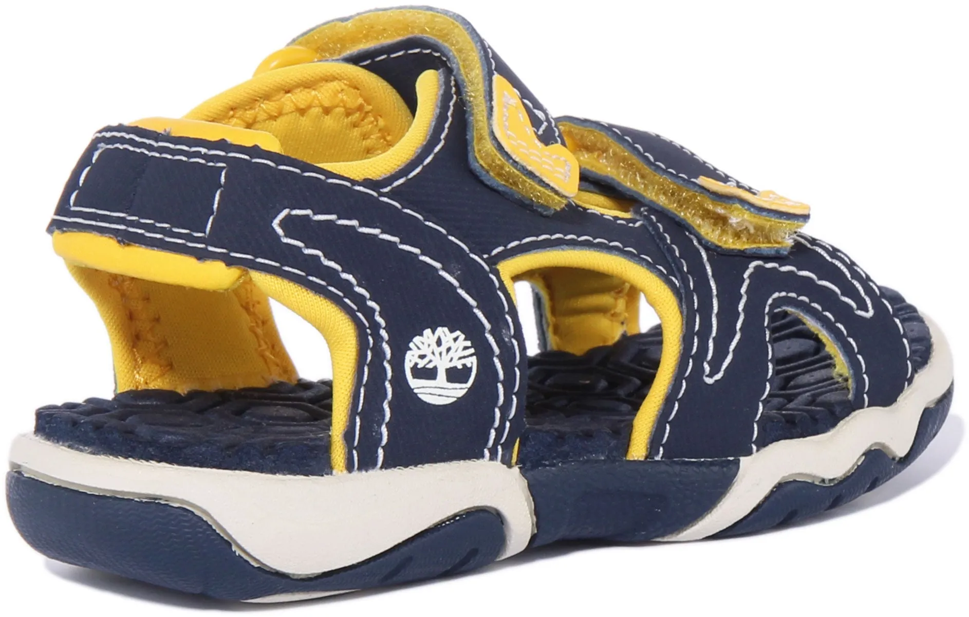 Timberland 2848A In Marineblau Gelb Für Kinderschuhe Timberland
