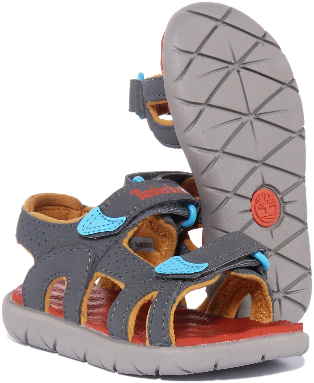 Timberland A2Mfc in Blau Gelb für Kinderschuhe Timberland