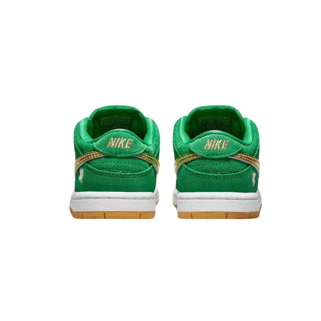 Kleinkind Nike SB Dunk Low TD St. Patrick's Day (TD) Glücksgrün Metallic Gold Nike Dunk