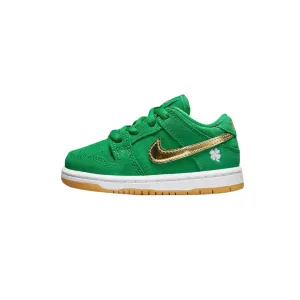 Kleinkind Nike SB Dunk Low TD St. Patrick's Day (TD) Glücksgrün Metallic Gold Nike Dunk