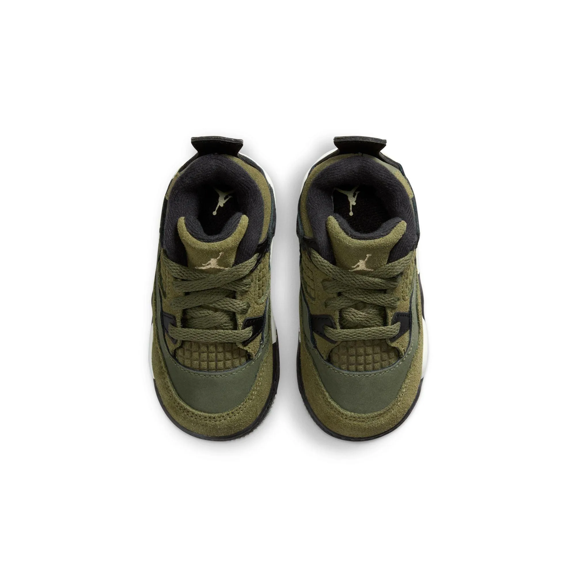 Toddlers' Air Jordan 4 Retro SE Craft 'Mitteloliv'