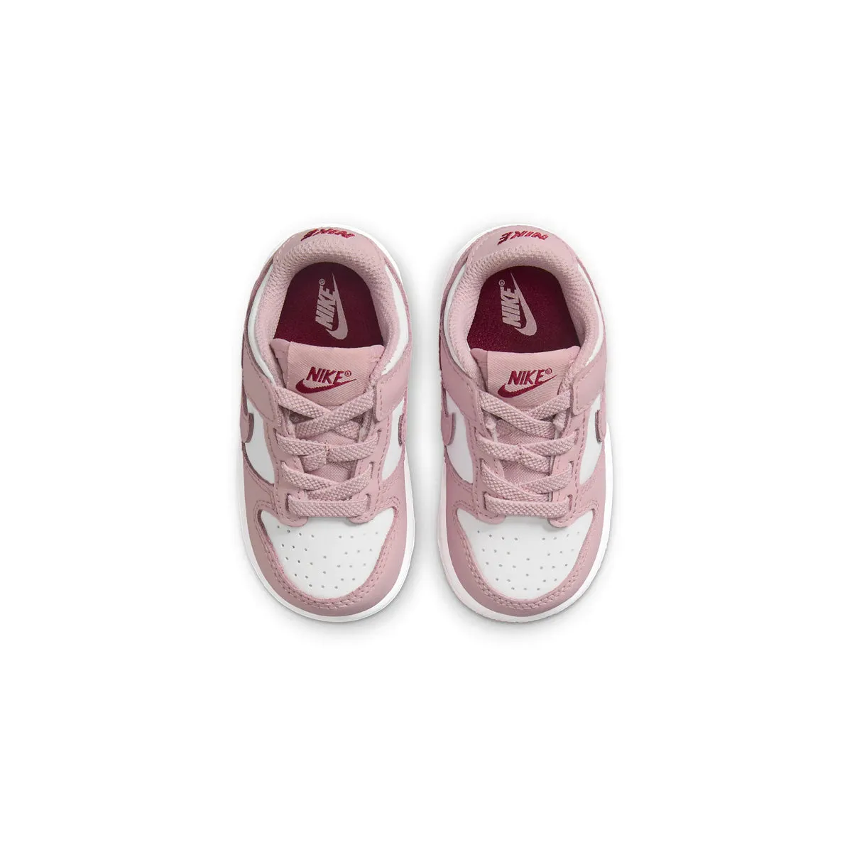 Toddlers Dunk Low 'Weiß Rosa Glasur'