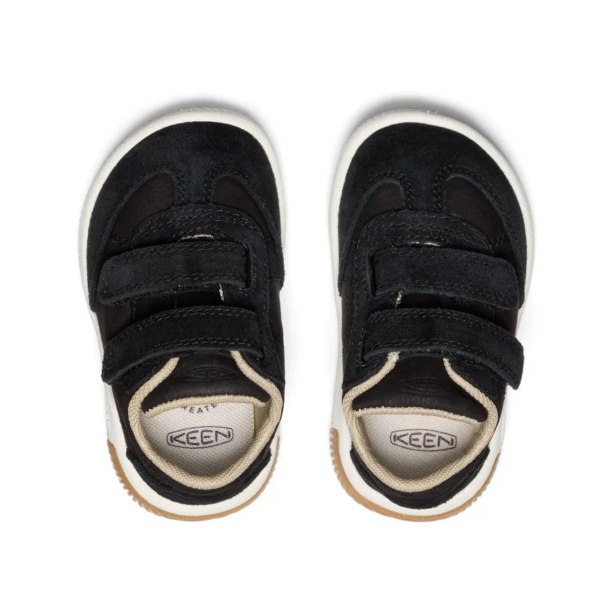 KNX T-Toe Sneaker für Kleinkinder | Schwarz/Sternenweiß
