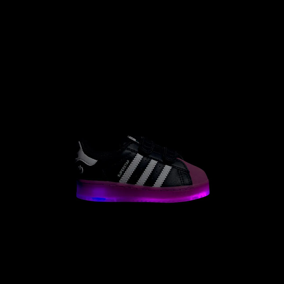 Toddlers Superstar LED-Licht 'Schwarz'