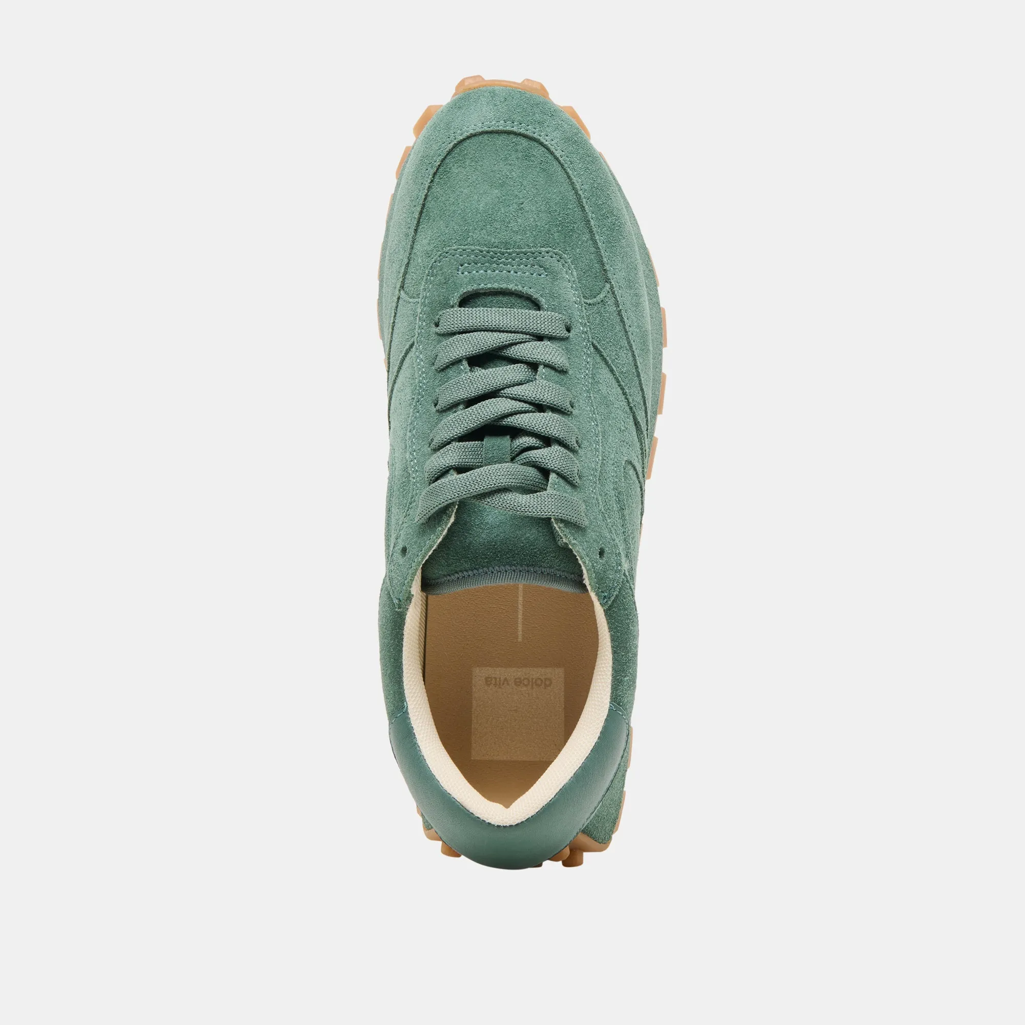 TRICIA SNEAKERS DK GRÜN WILDLEDER