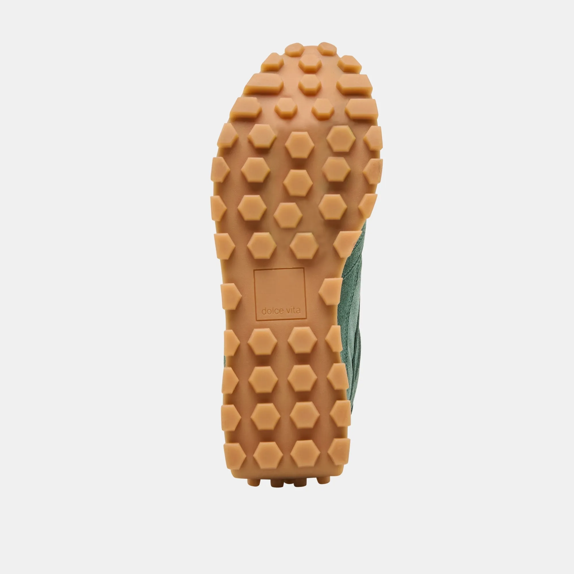 TRICIA SNEAKERS DK GRÜN WILDLEDER