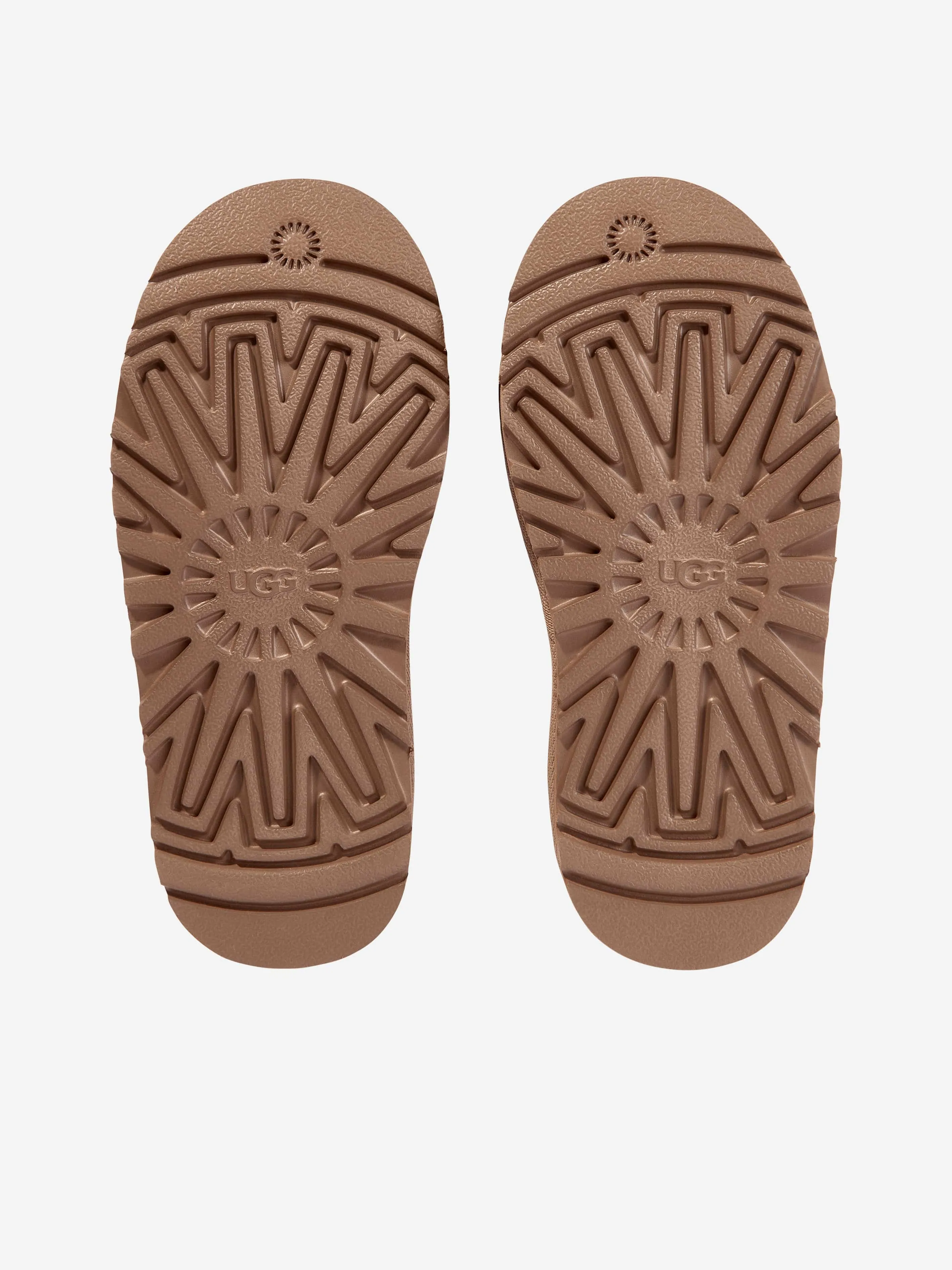 UGG Mädchen Classic Ultra Mini Plateau Stiefel in Beige