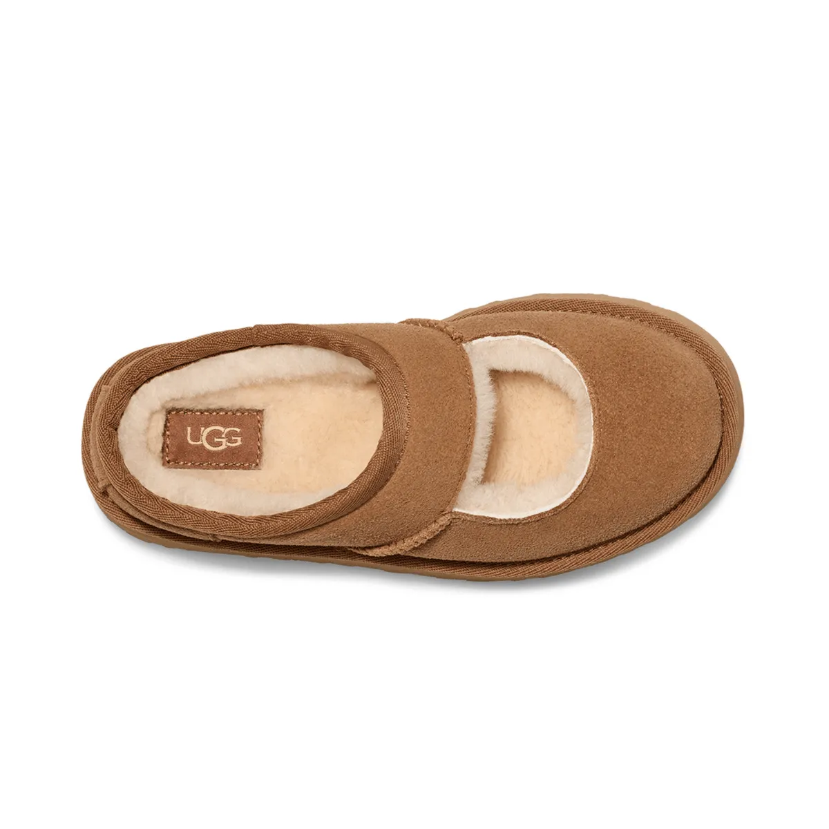 UGG Kindermaryjane Schuhe Kastanienbraun