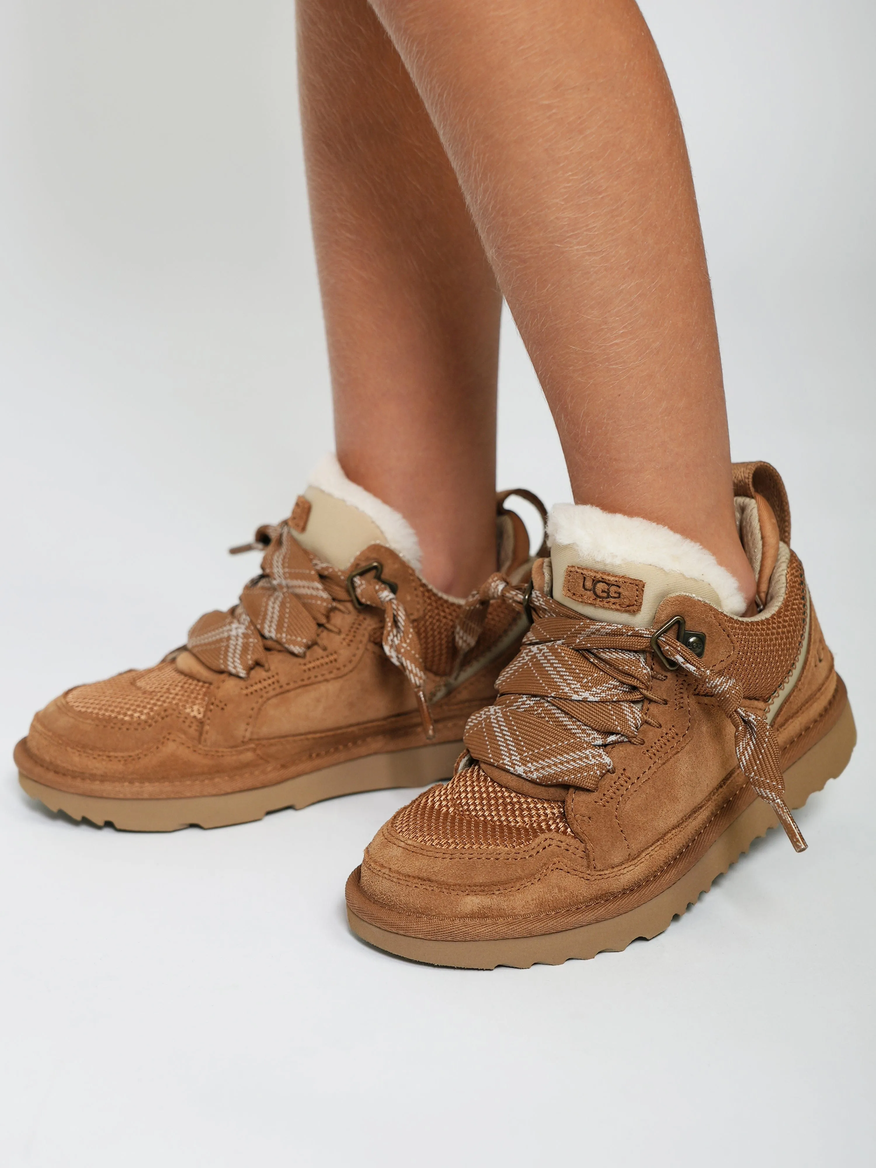 UGG Kids Lowmel Sneaker in Braun