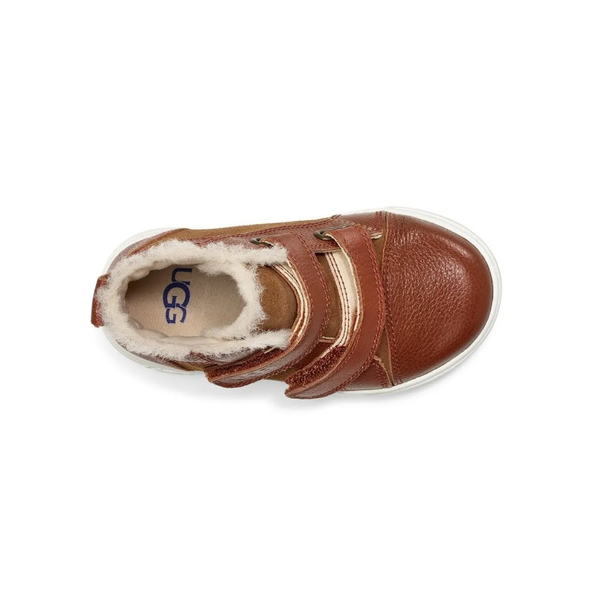UGG Kleinkind Rennon II Kastanienbraun Klettverschluss